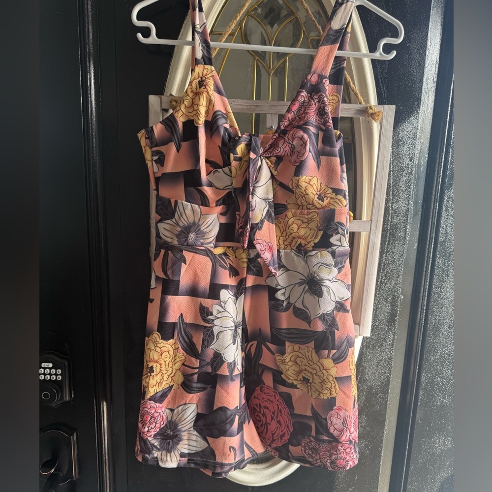 Floral Print Women's Dress